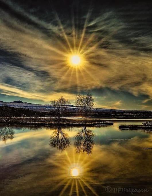 Nice Whole Year Cottage Bythingvallavatn Veithilundur 外观 照片